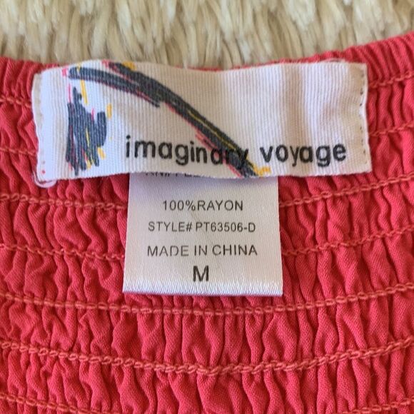 Imaginary voyage pink summer dress - Picture 9 of 16